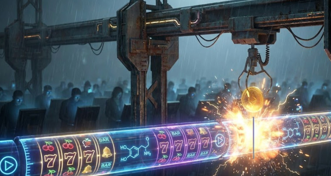 The Dopamine Gantry: The Timeline as a Slot Machine