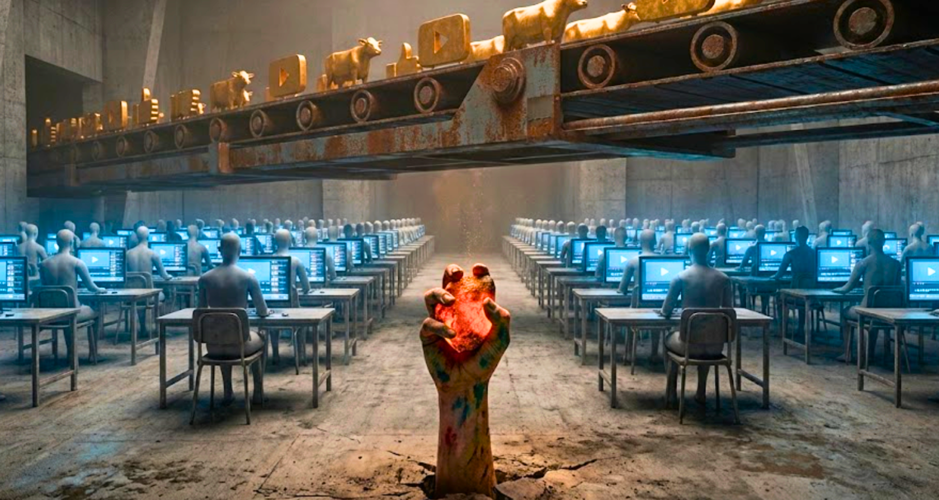 The Gentrification of the Journey: The Industrialization of Mimesis in the Creator Economy