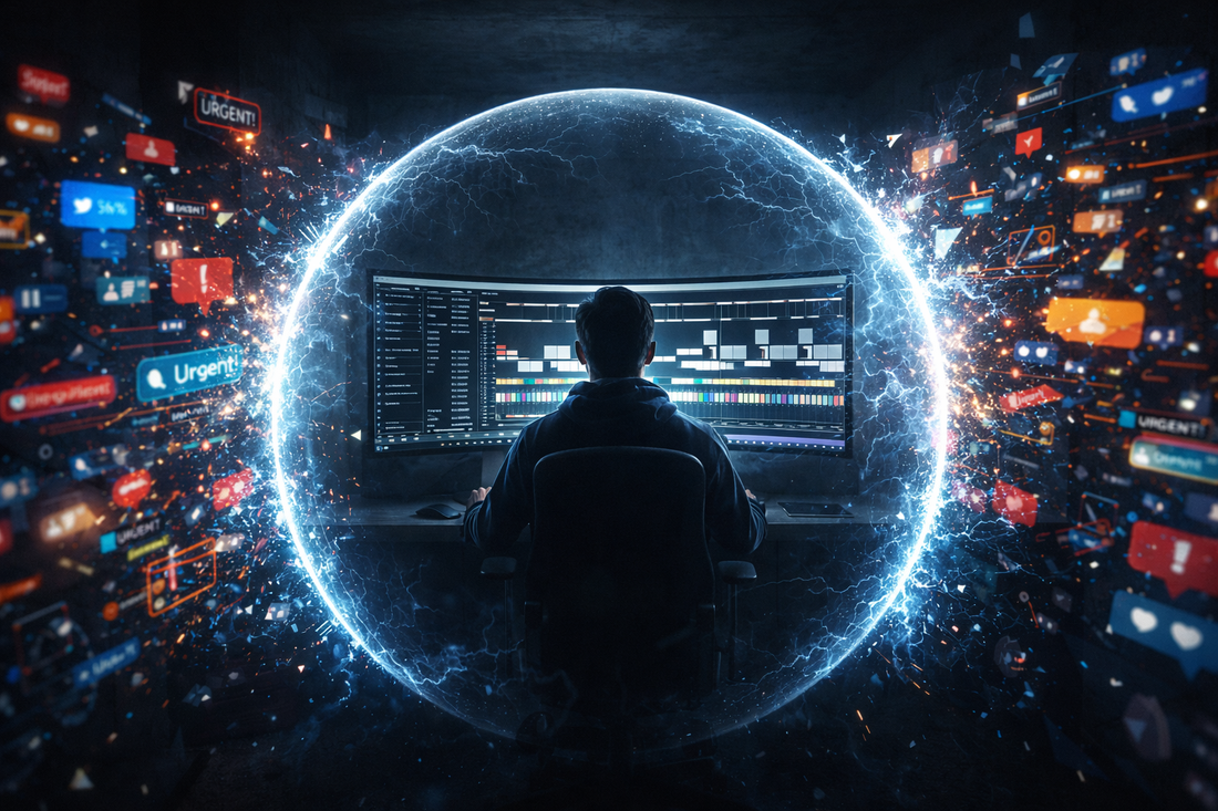 The Deep Work Bunker: Attention as Currency