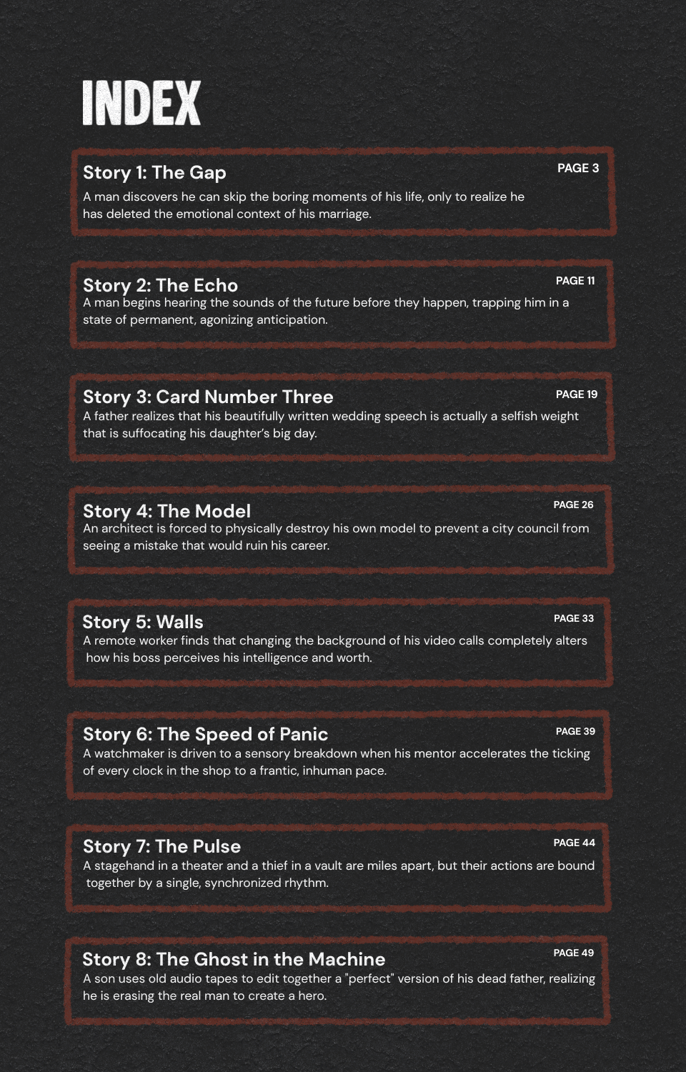 The Invisible Blade: A Collection of 8 Stories on the Architecture of Truth